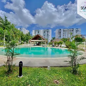 Unico Y Agradable Dto En Zona Centro 6 Pax Apartamento Cancún
